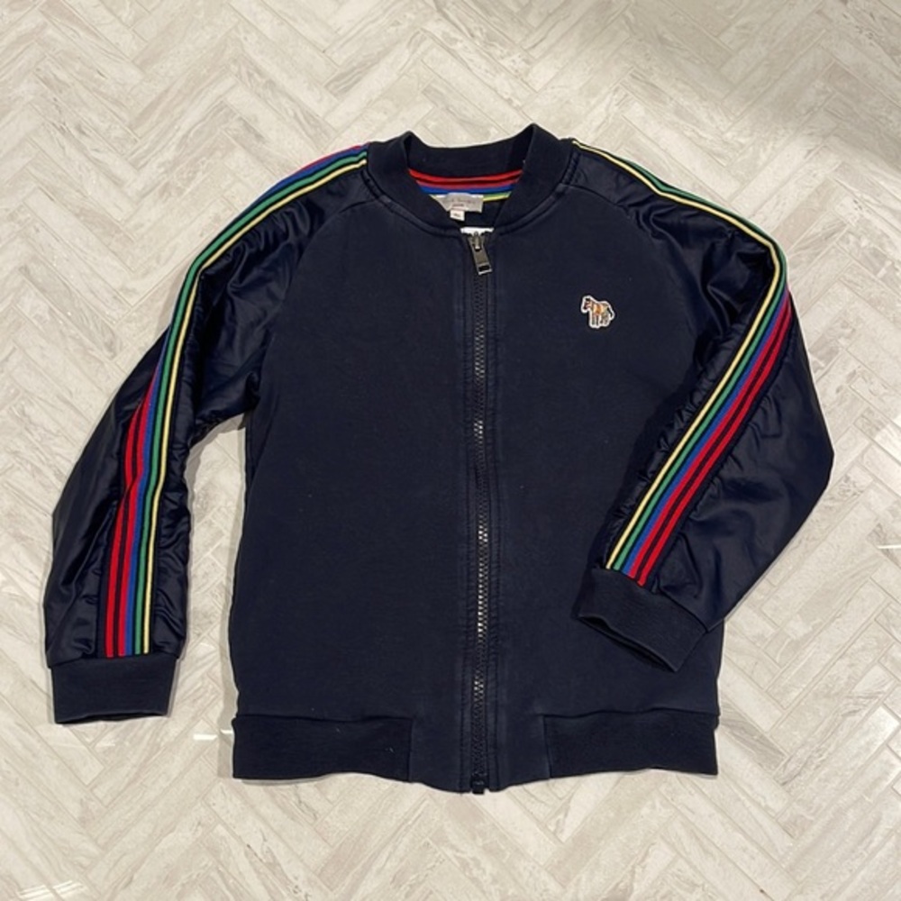 Paul Smith navy blue Zip up sweatshirt, size 6